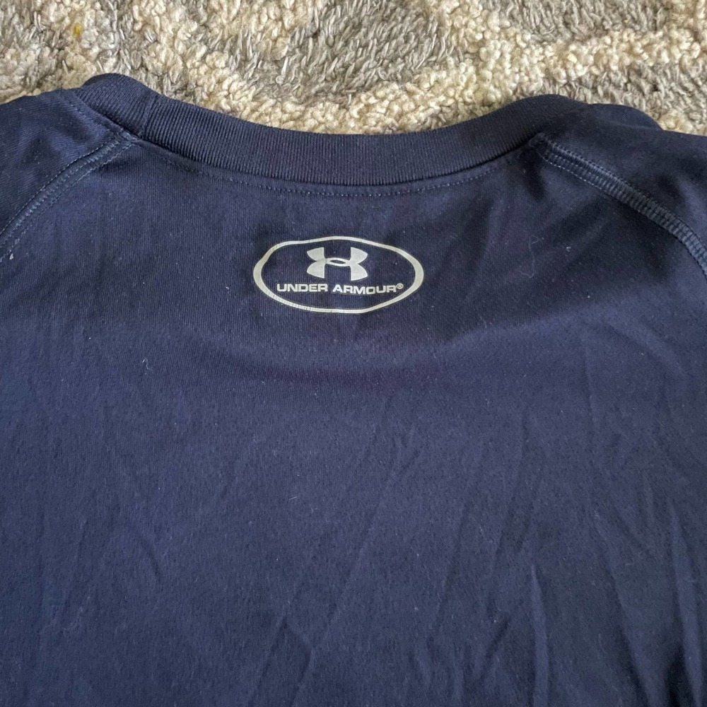 Virginia Cavaliers UVA NCAA X Under Armour Kids HeatGear T-Shirt Youth Medium - Picture 6 of 6